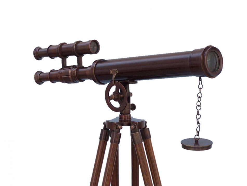 Floor Standing Bronzed Griffith Astro Telescope 50""