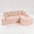 Modular Sofa, Convertible Twin Seat With Chaise Lounge - PhishStones Products