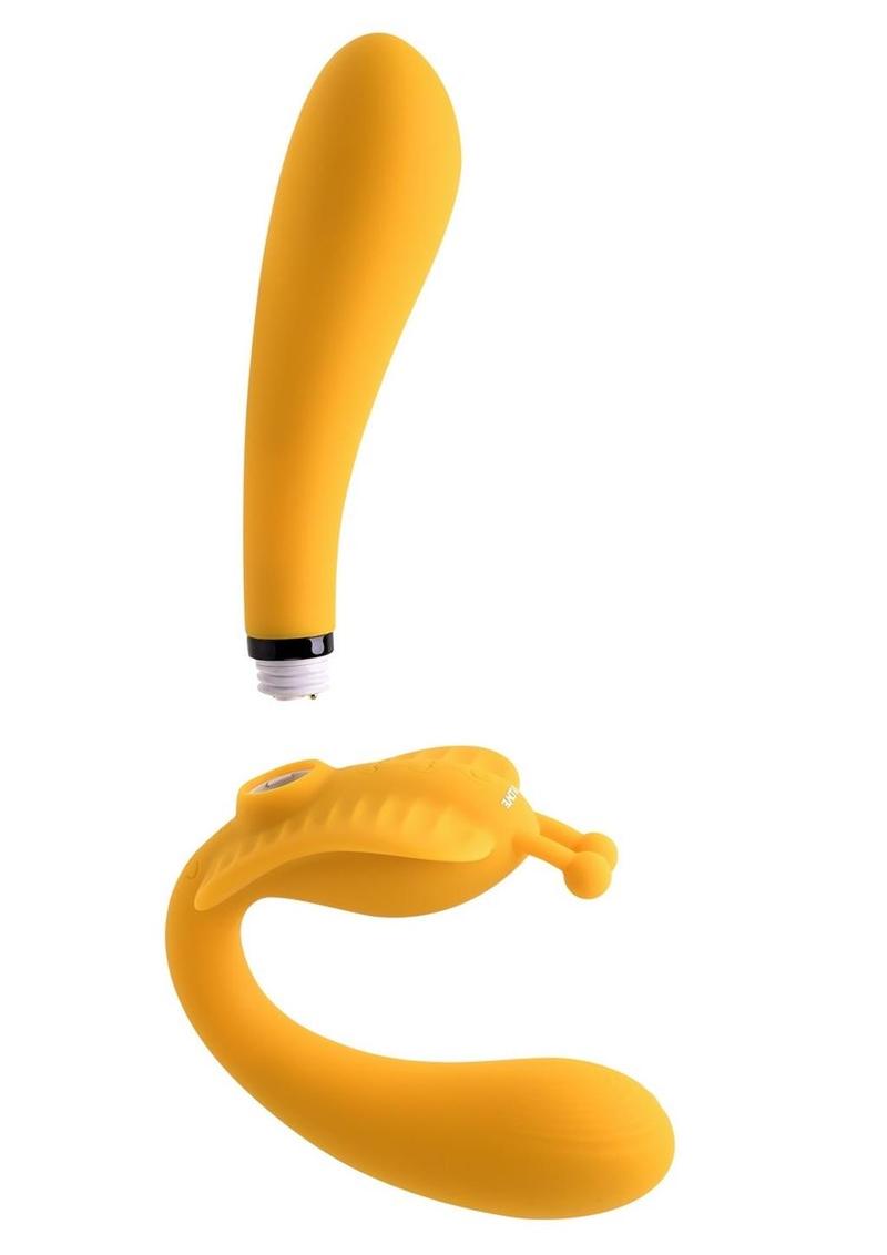 Monarch Strapless Strap-On Triple Stimulation by Evolved Novelties