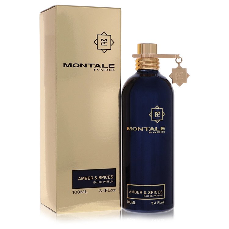 Montale Amber & Spices by Montale Eau De Parfum Spray (Unisex) 3.3 oz for Women - PhishStones Products