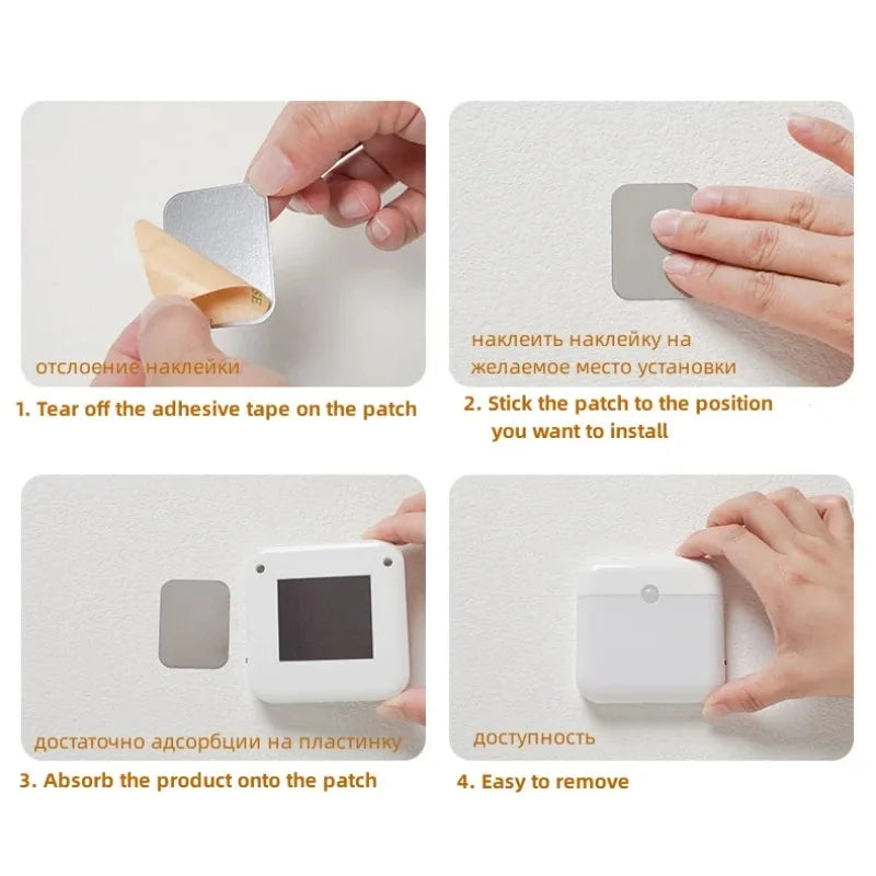 Motion Sensor LED Night Light - USB Rechargeable Square Lamp for Bedroom, Kitchen, Stairway, Hallway, Wardrobe & Cupboard - PhishStones Products