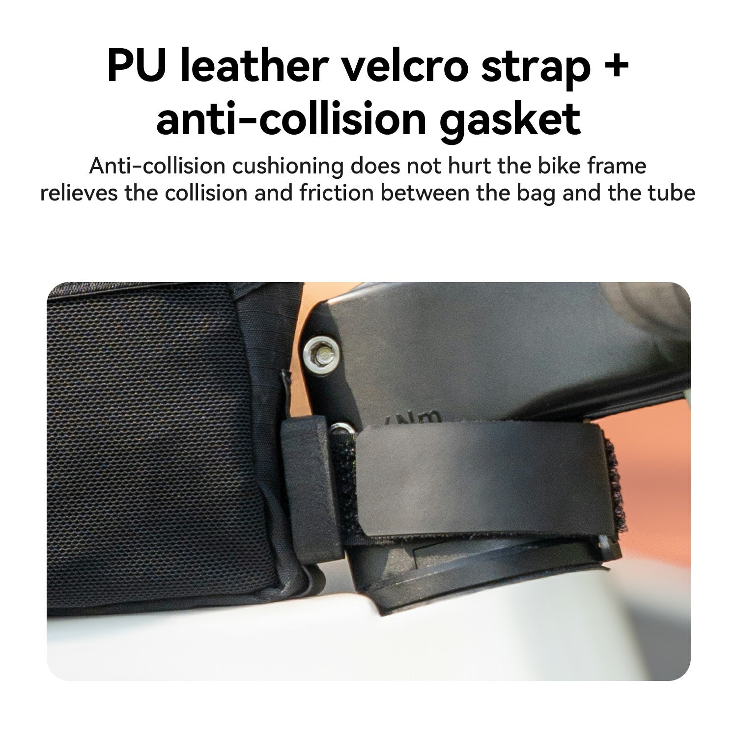 Qunature Bikepacking Frame Bag Top Tube Bag For Gravel Bike