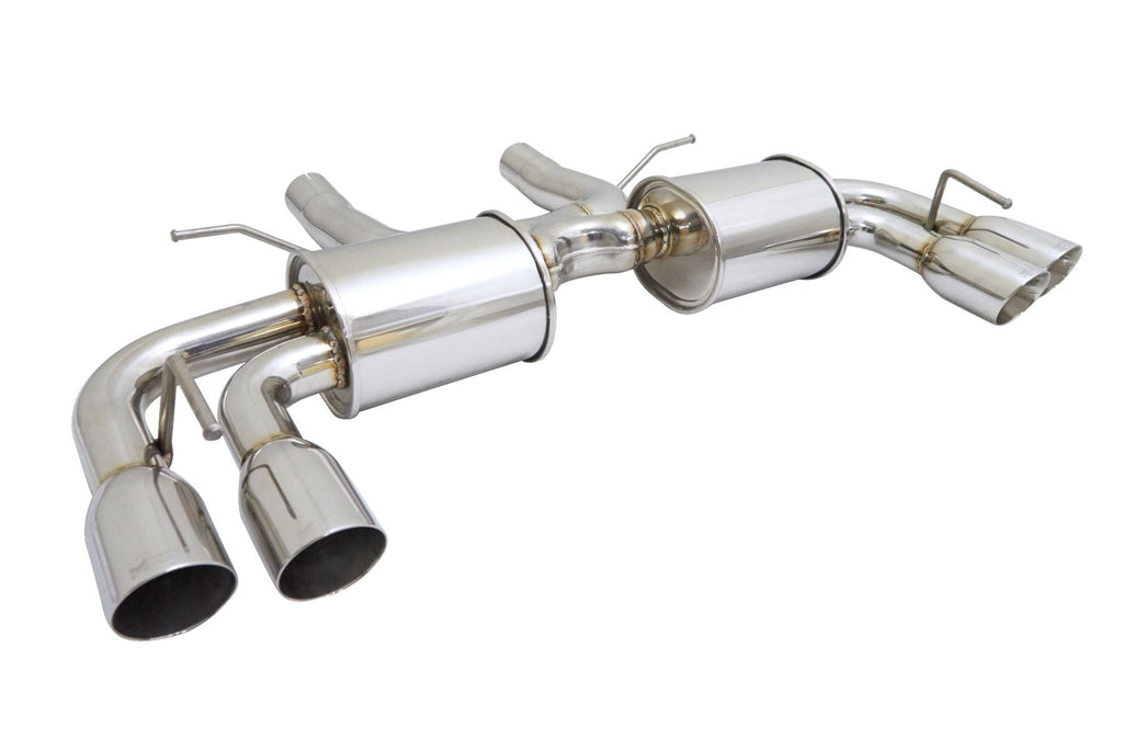 Megan Racing CatBack Exhaust System OE-RS for 2016-2018 Chevrolet Camaro SS Stainless Quad Tip MR-ABE-CCA16-V2