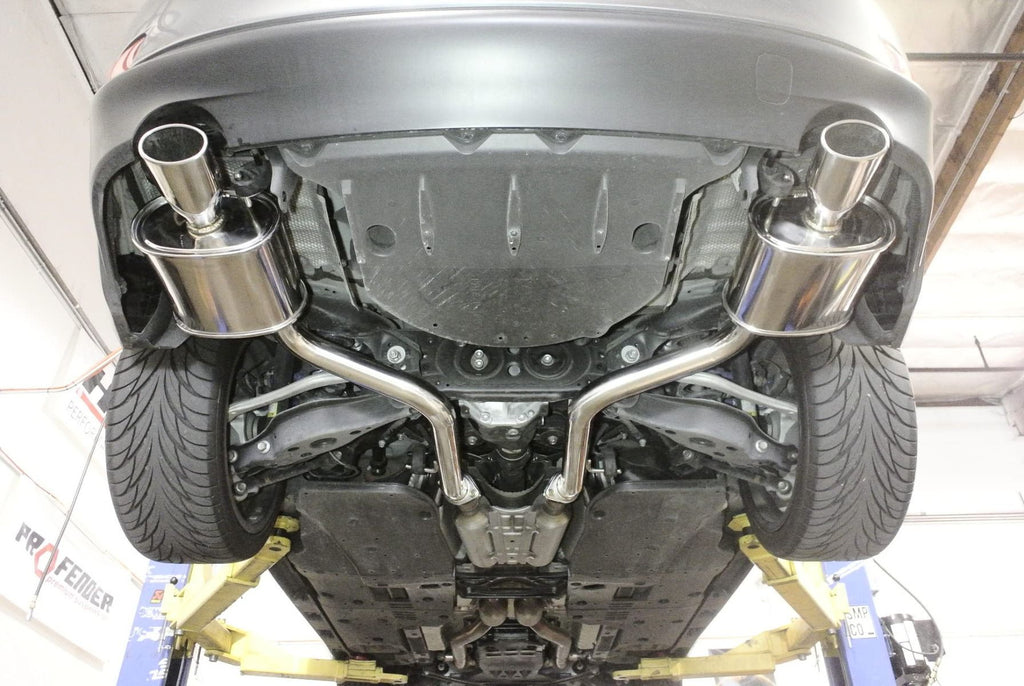 Megan Racing Exhaust System Axle Back for 2014+ Lexus IS250 (2.6 V6) Stainless Tip - MR-ABE-LI14