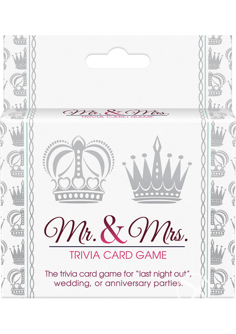 Mr. and Mrs. Trivia Card Game - PhishStones Products