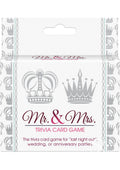 Mr. and Mrs. Trivia Card Game - PhishStones Products