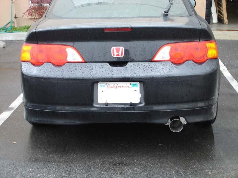 Megan Racing Cat-Back Exhaust for 2002-2006 Acura RSX Base, Type-S - Stainless Steel, 2.5" Piping