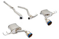 Megan Racing Cat-Back Exhaust System for 2016+ Honda Civic 1.5 Turbo 5-Door Hatchback (Sport Trim) Burnt-Roll Tip MR-CBS-HC16T-VO