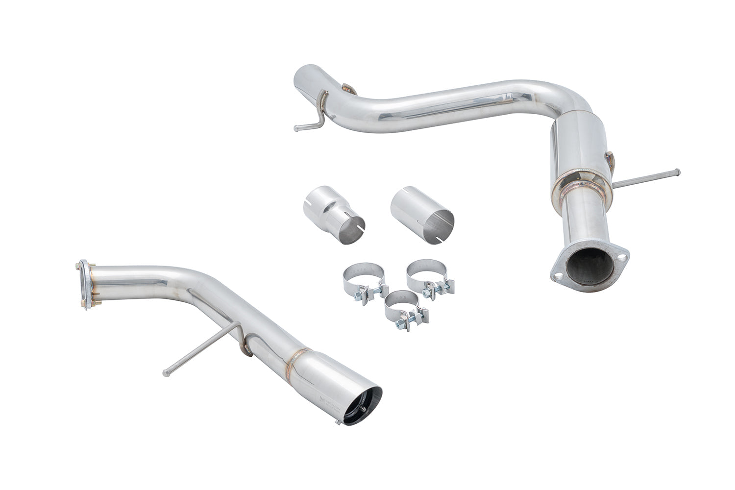 Megan Racing Cat-Back Exhaust for 2006-2009 Volkswagen GTI 2.0T SUS 304 Stainless Steel Dual 3" Tips 12 Month Warranty