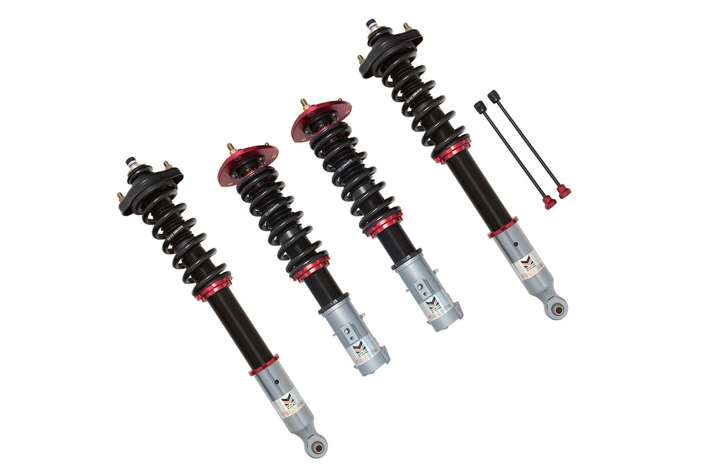 Megan Racing Coilover Damper Kit for Mitsubishi EVO10 08-14 Aggressive Spring Rates Adjustable Ride Height Dual Cylinder Design