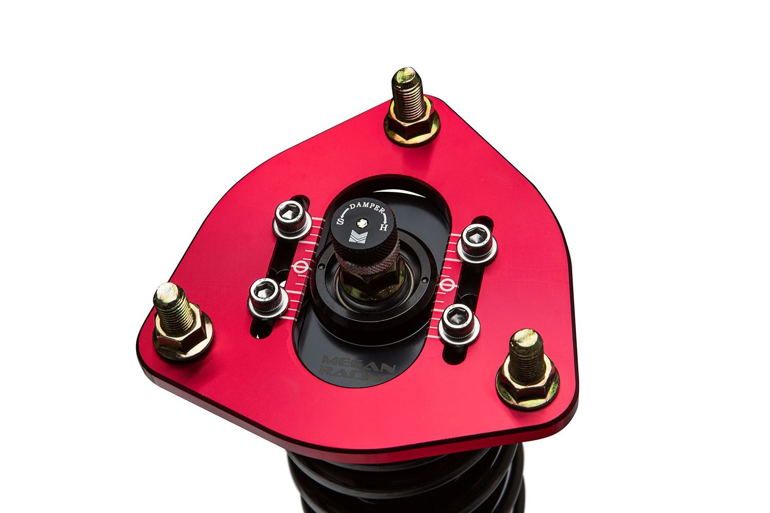 Megan Racing Coilover Damper Kit for 1985 to 1988 Nissan 200SX (S12) with S13 Front - 32 Levels Adjustment MR-CDK-NS1288
