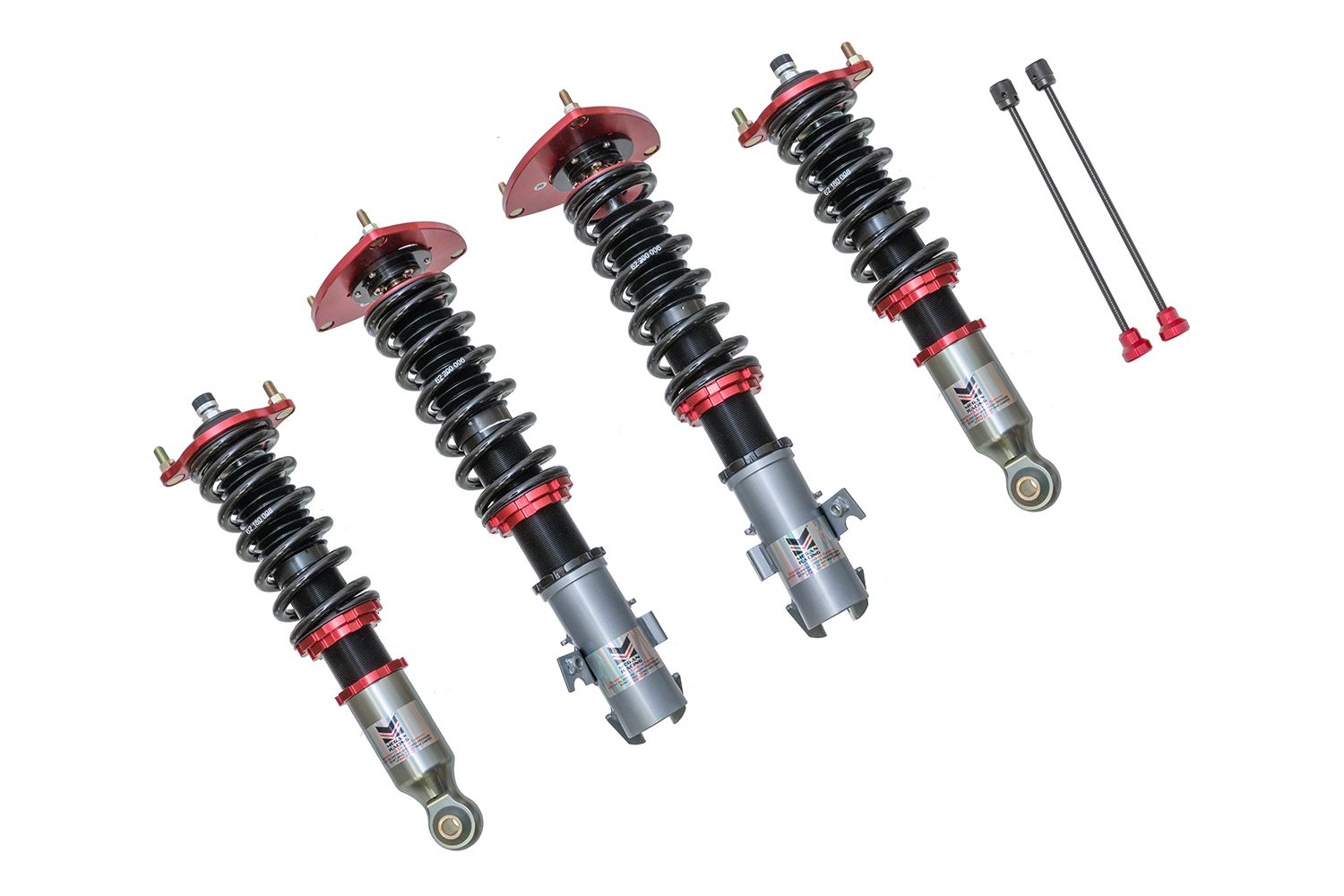 Megan Racing Coilover Damper Kit for Subaru Legacy 2005-2009 Street Series Spring Rates 6kg/mm