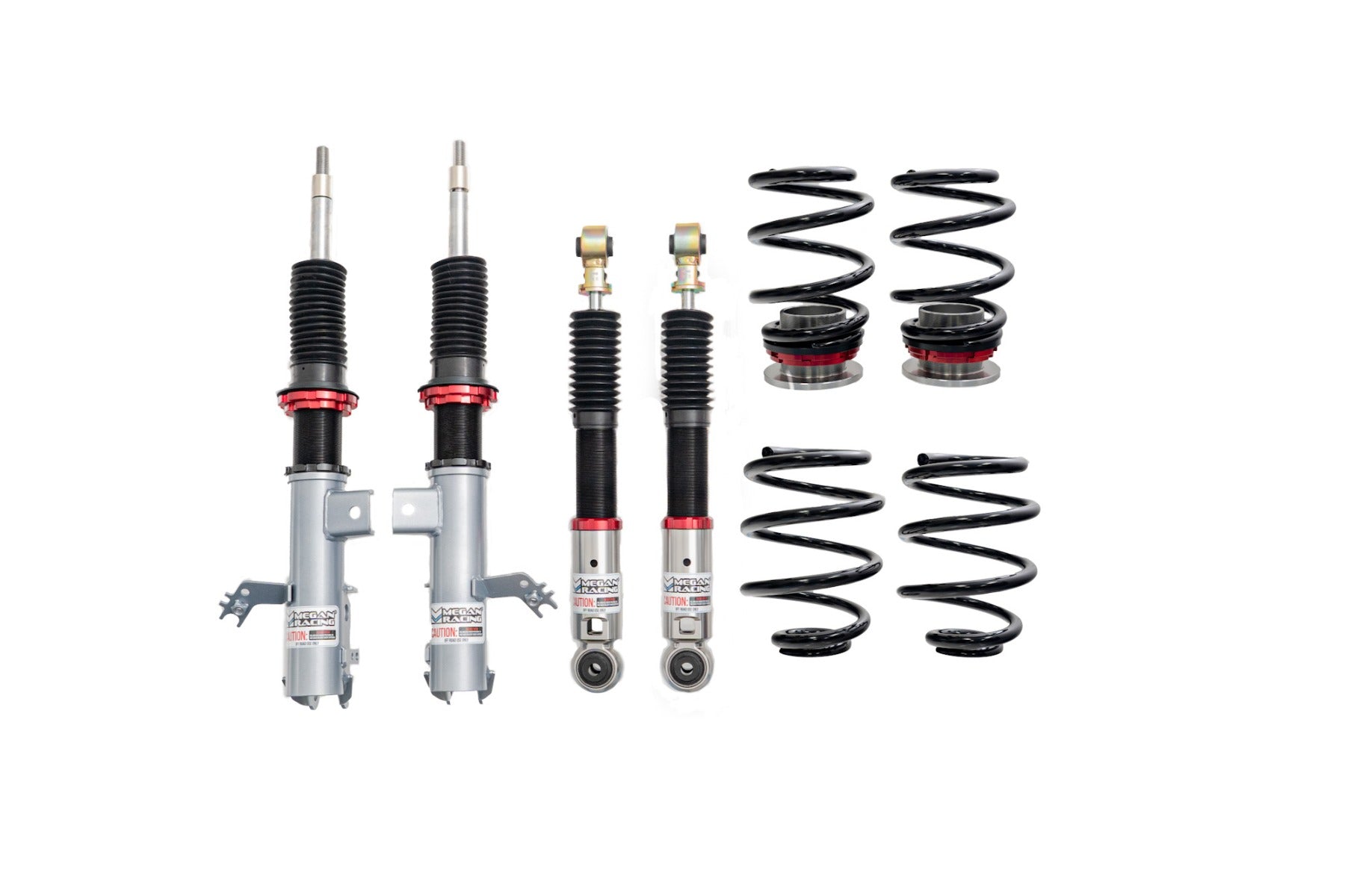Megan Racing Coil Over Dampers for 2021+ Toyota Sienna AWD - 32-Level Adjustable, 7.5kgf/mm Front, 9.5kgf/mm Rear MR-CDK-TSE21X