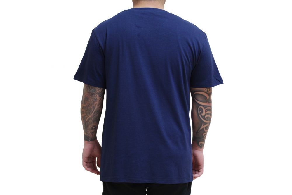 Megan Racing Logo T Shirt - 100% Cotton Blue MR-CL-BS-BL