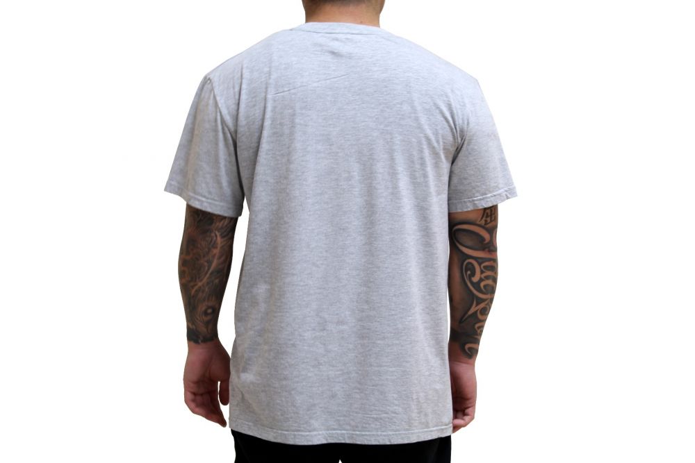 Megan Racing T-Shirt - Grey 100% Cotton Men MR-CL-BS-GY