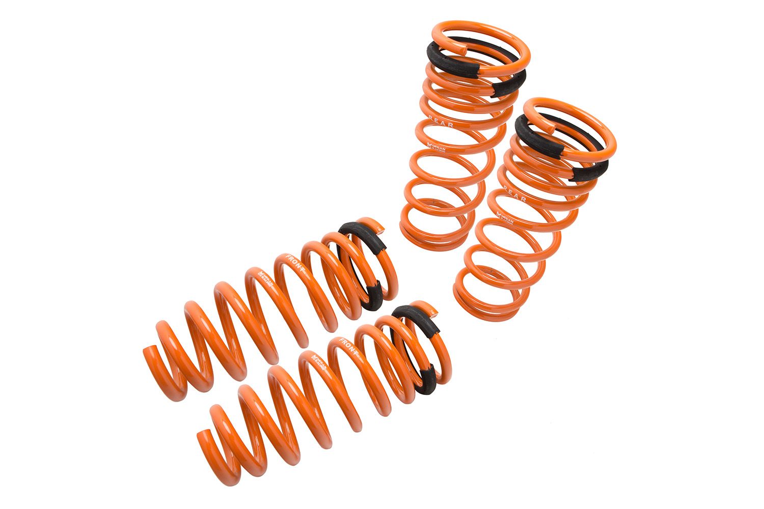 Megan Racing Lowering Springs for Honda Accord 2008-2012 SAE 9254 Cold Wound Steel Powder Coated MR-LS-HA08V6