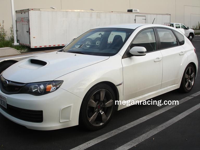 Megan Racing Lowering Springs Front & Rear for Subaru STI 2008-2014 Drop 38.1mm SAE 9254 Cold Wound Steel Powder Coated 1 Year Warranty MR-LS-STI08