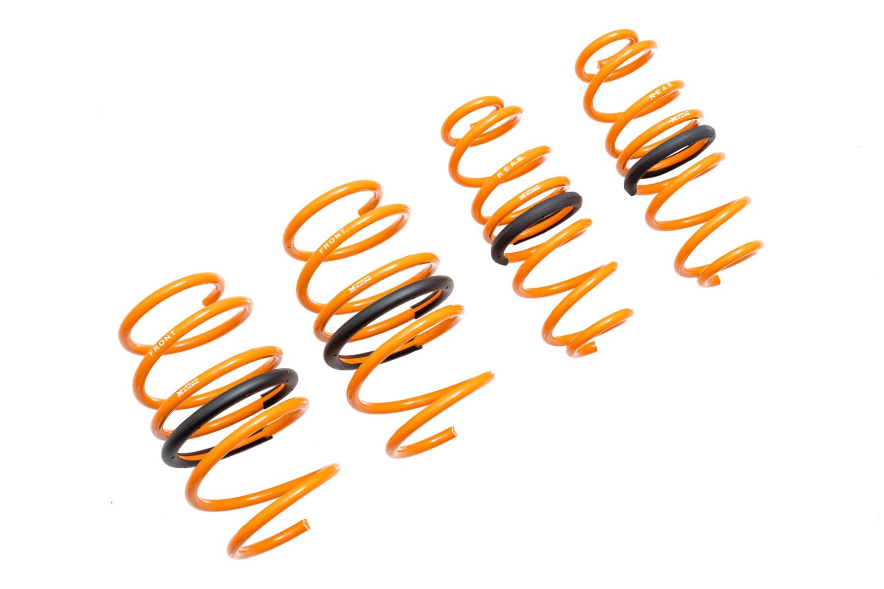 Megan Racing Lowering Springs Front & Rear for 2019+ Toyota Corolla Hatchback Drop: 36mm/35mm SAE 9254 Cold Wound Steel Powder Coated - MR-LS-TCO19H