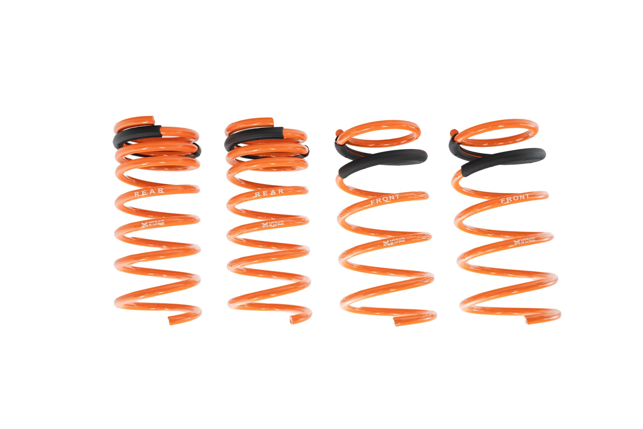 Megan Racing Lowering Springs for Toyota GR86 2022+ Front Drop 20mm Rear Drop 28mm Powder Coated Finish MR-LS-TG8622