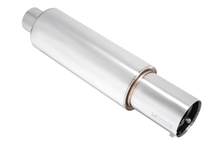 Megan Racing Universal Muffler Small Canister N1 Style - MR-MU-N45