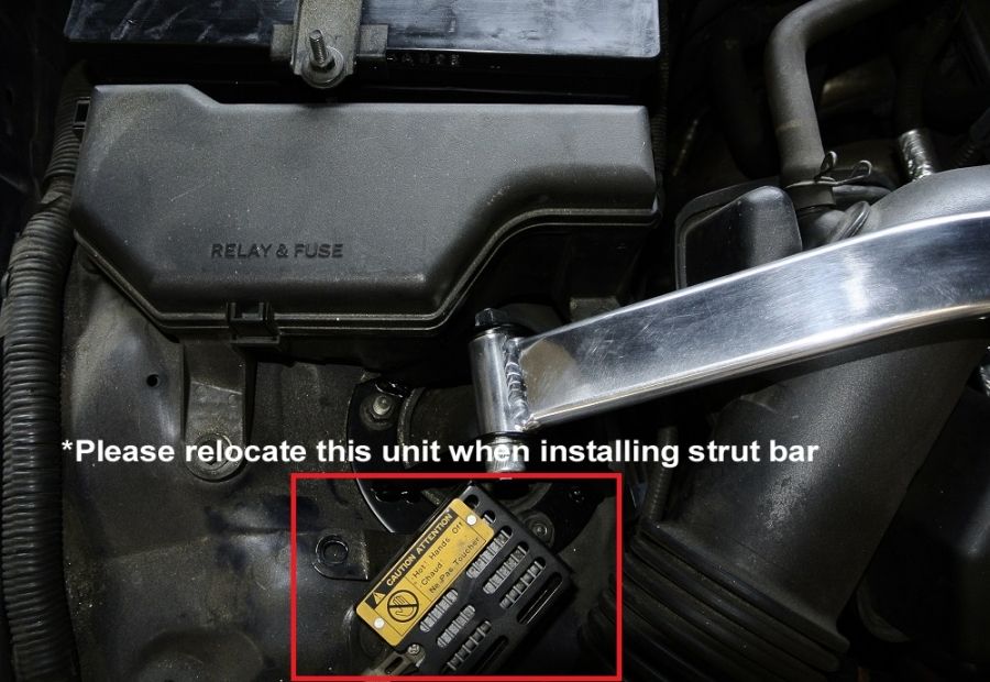 Megan Racing Race-Spec Strut Tower Bars Front for Lexus IS300 2000-2005 - MR-SB-LI01FU-1P