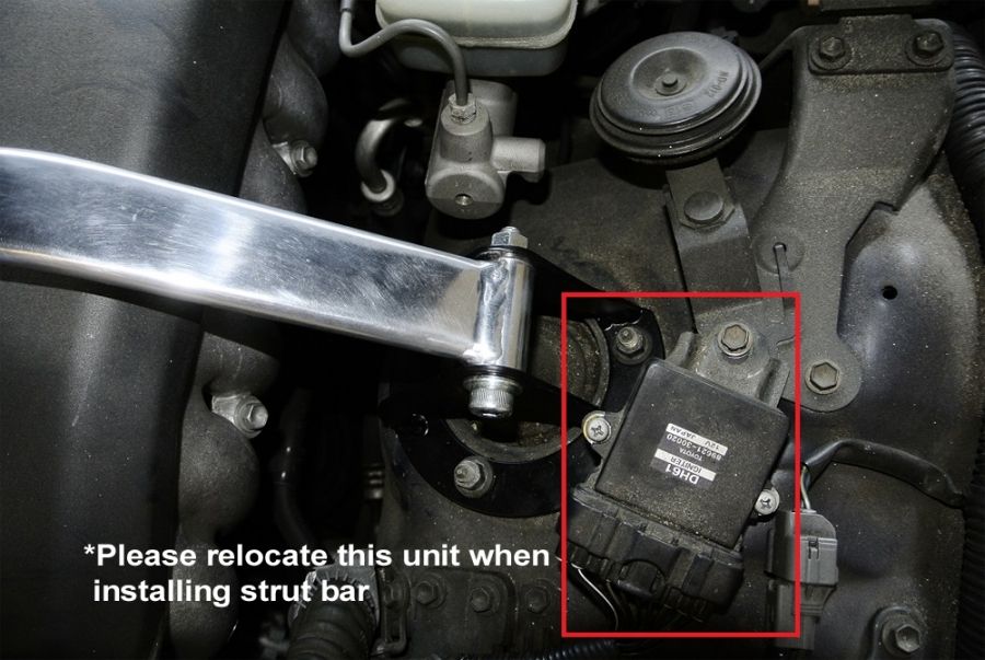 Megan Racing Race-Spec Strut Tower Bars Front for Lexus IS300 2000-2005 - MR-SB-LI01FU-1P
