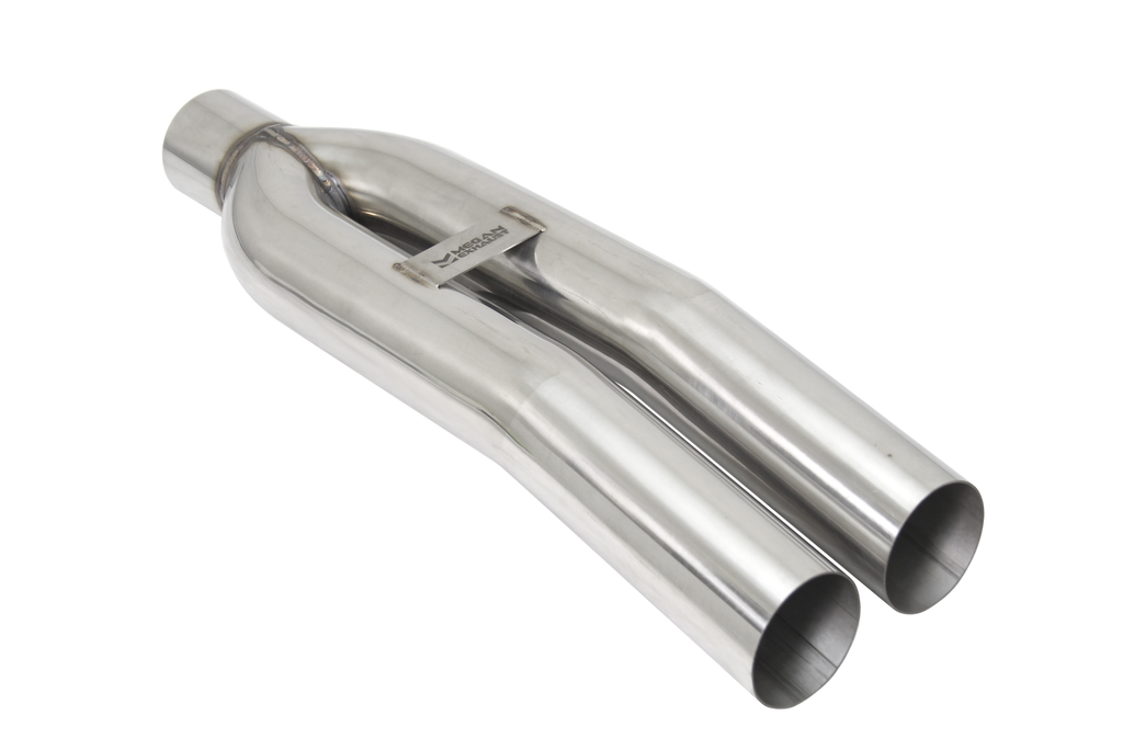 Megan Racing - Universal Muffler Delete Tip 3" Blast Pipe Style 600mm Length 79mm Height