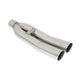 Megan Racing - Universal Muffler Delete Tip 3" Blast Pipe Style 600mm Length 79mm Height