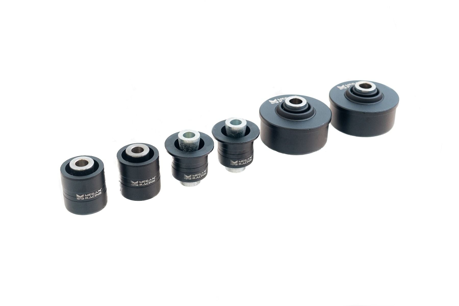Megan Racing Front Lower Control Arm Bushing Kit Spherical Steel Alloy for Acura TL TSX 2004-2008, Honda Accord 2003-2007 - MRS-HA-0178