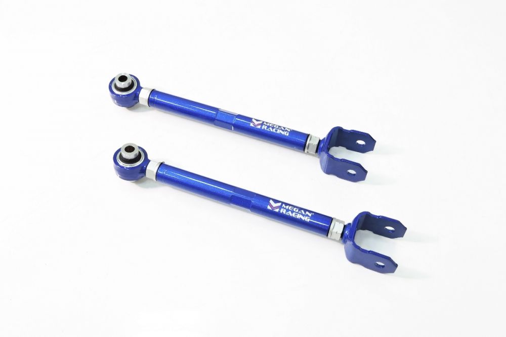 Megan Racing Traction Rods Rear for Infiniti Q50 RWD 2014+ Steel Alloy Pillow Ball Bushings Turnbuckle MRS-IF-1180-IV