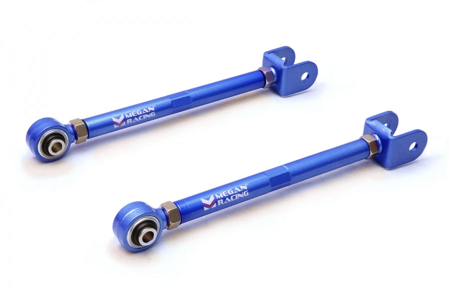 Megan Racing Rear Traction Rods for Lexus IS300 2002-2005, GS300 1998-2005, GS400 2001-2005, GS430 2001-2005 - Steel Pillow Ball Bushings MRS-LX-0380