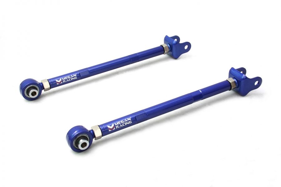 Megan Racing Rear Lower Toe Arms for 2003-2006 Infiniti G35 - MRC-NS-0321-II, powder-coated steel