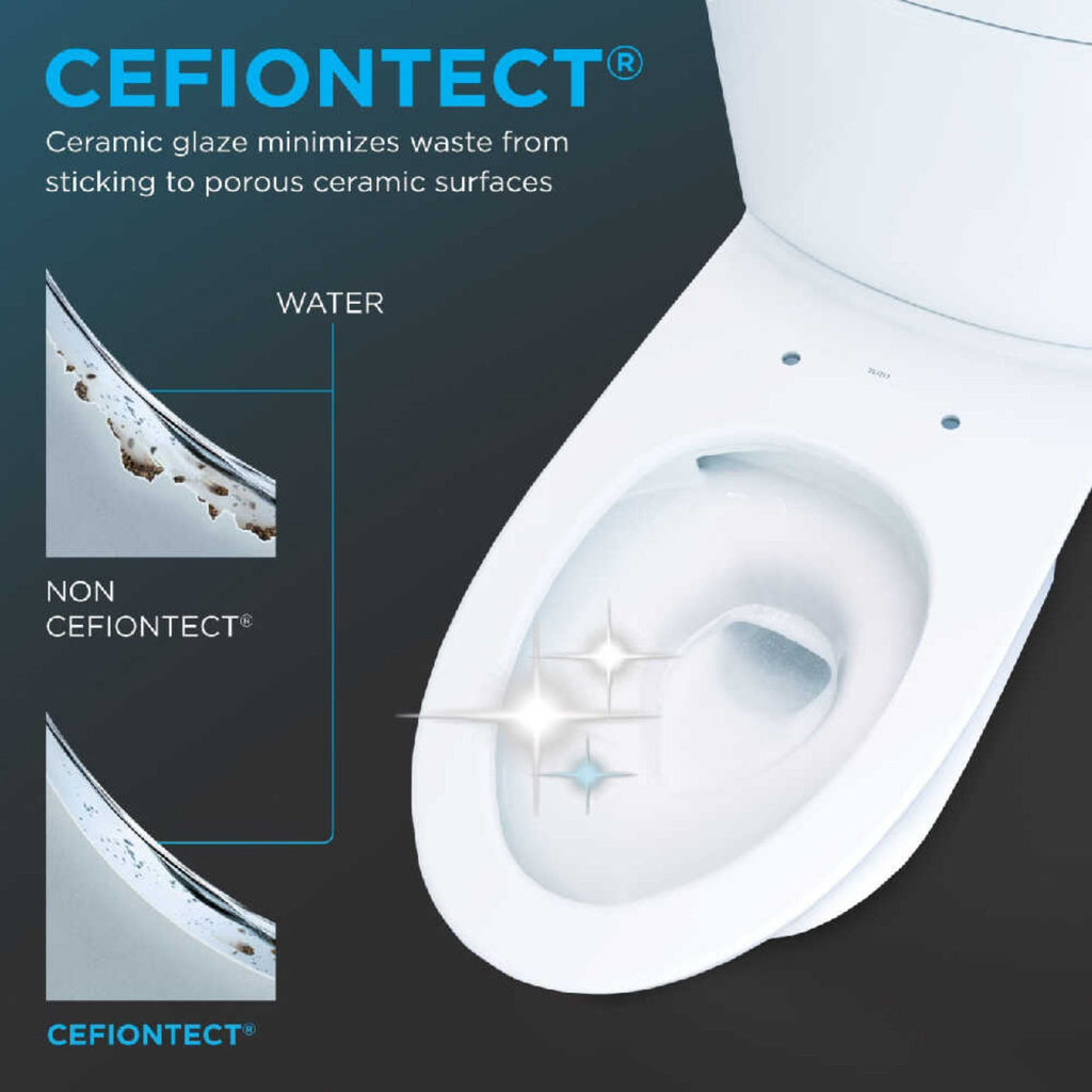 [MS436124CEMFGN#01] TOTO Aquia IV Cube Dual Flush Universal Height Toilet With Soft Close Bidet Seat (SAK57519)