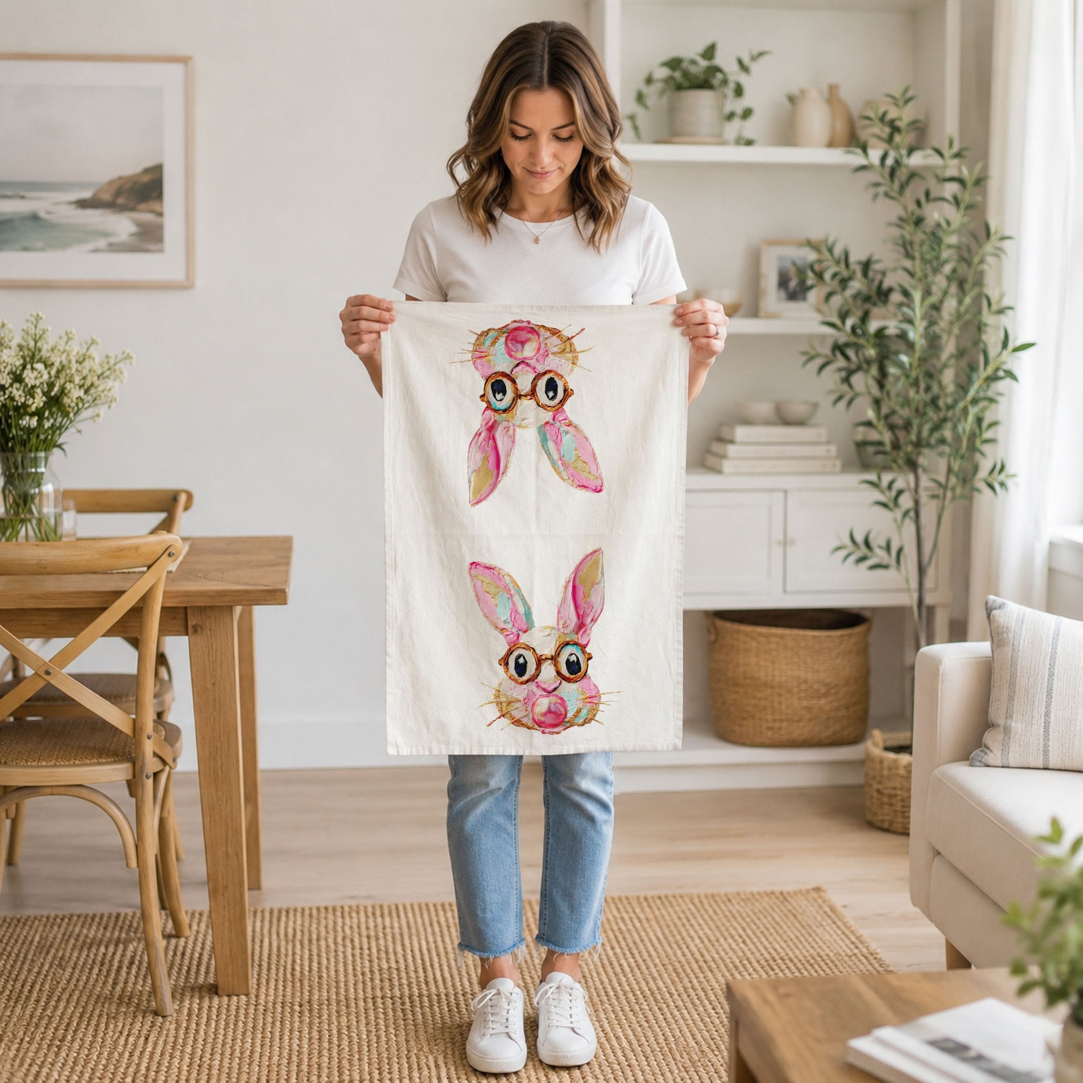 Bunny Muse Towel