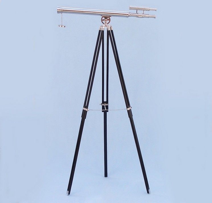 Floor Standing Chrome Griffith Astro Telescope 64""