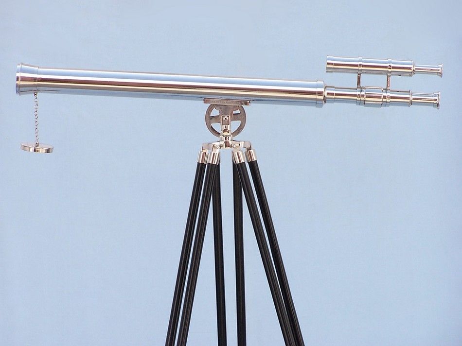 Floor Standing Chrome Griffith Astro Telescope 64""