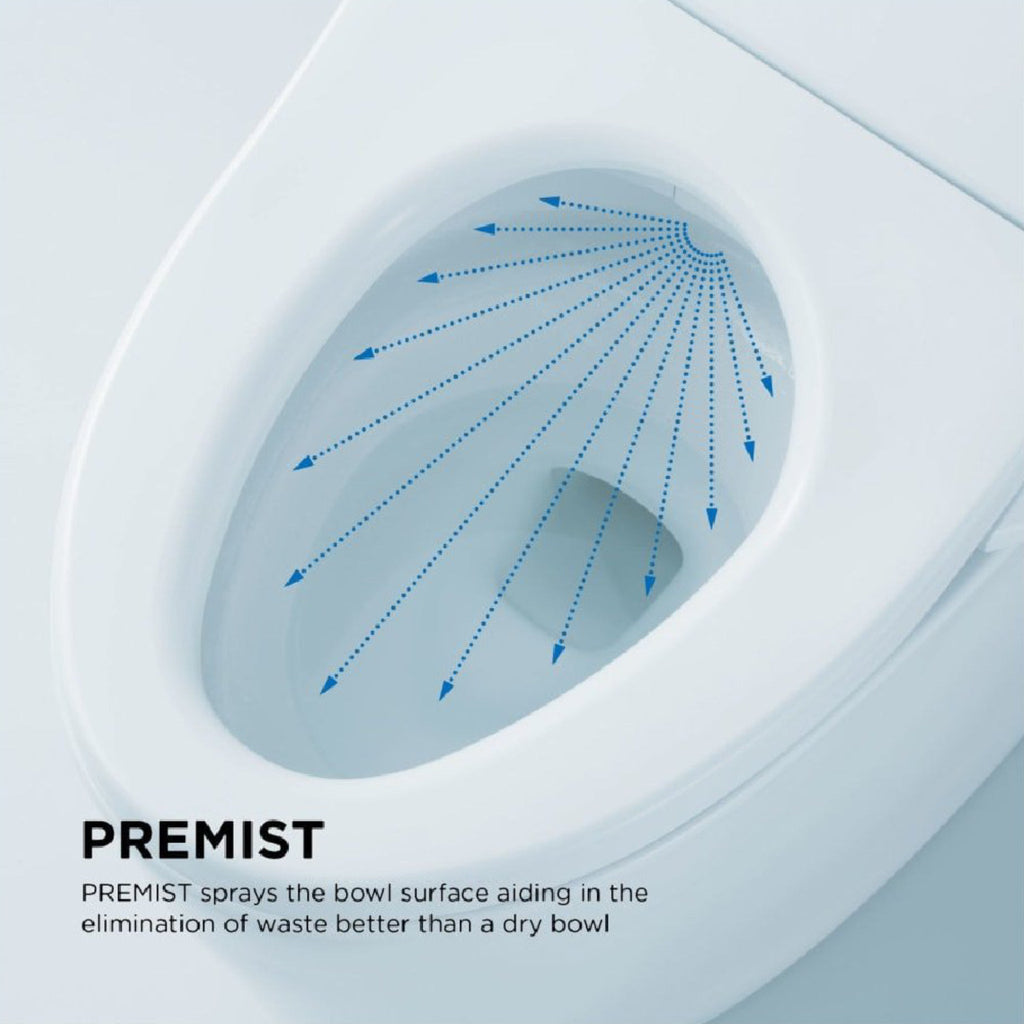 [MW6423084CEFG#01] TOTO Nexus 1.28 GPF One Piece Washlet Elongated Toilet With Left Hand Lever And Build In Bidet Heated Seat Function (SAK89281)