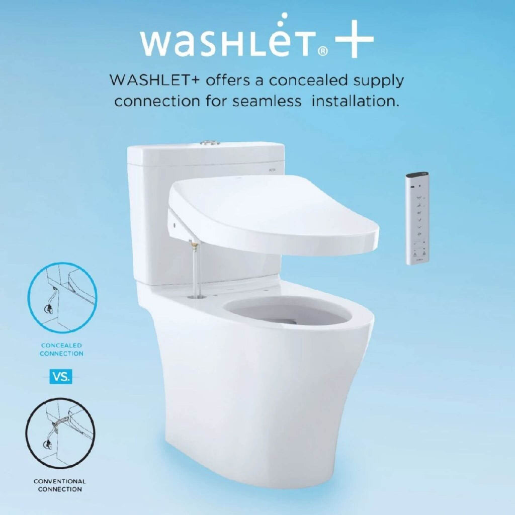[MW6423084CUFG#01] TOTO Nexus 1G Elongated Toilet With Washlet C5 Bidet Seat (SAK89135)