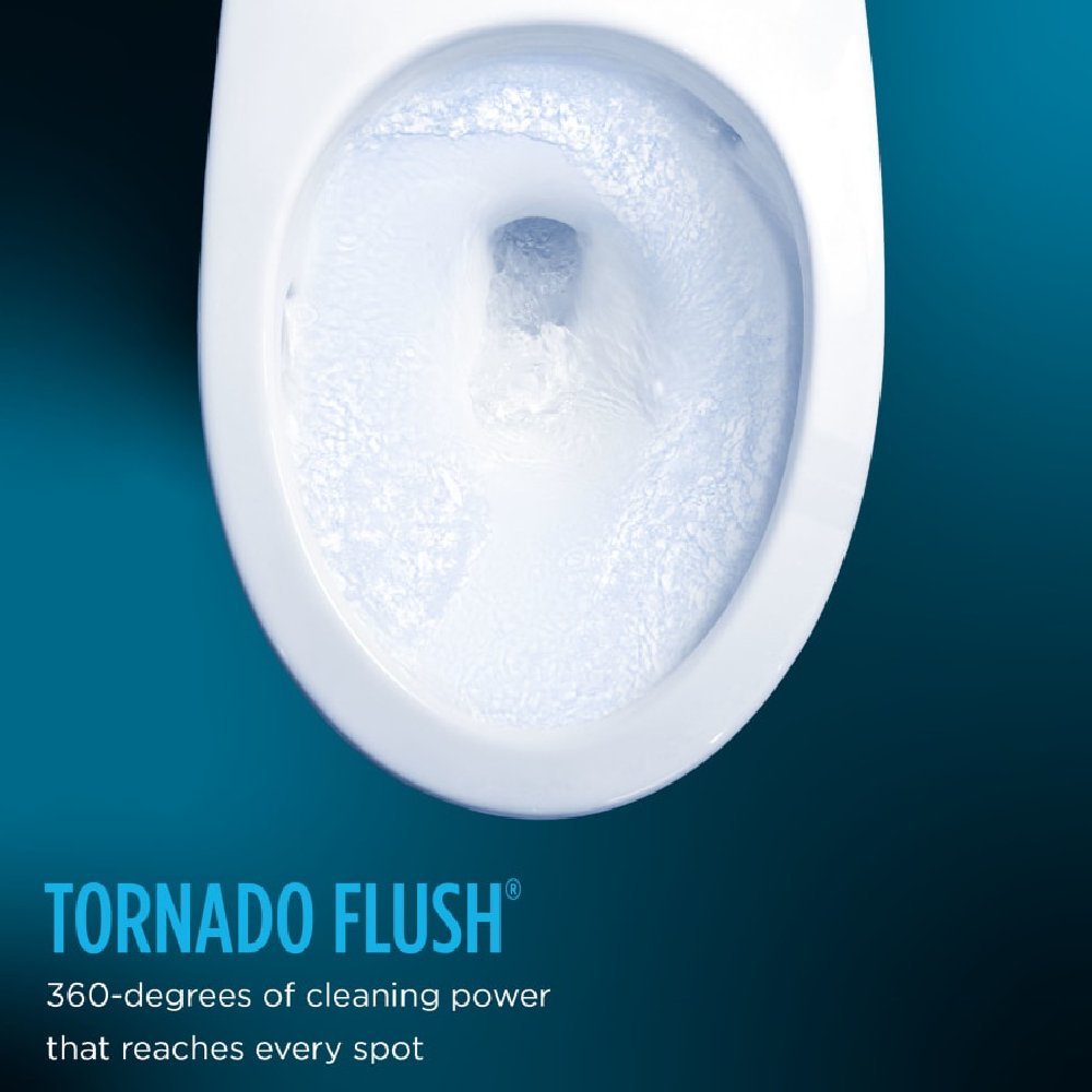 [MW7764736CSFGA#01] TOTO Drake 1.6 GPF Elongated Toilet With S7A Auto Open Bidet Seat And EWater (SAK15280)