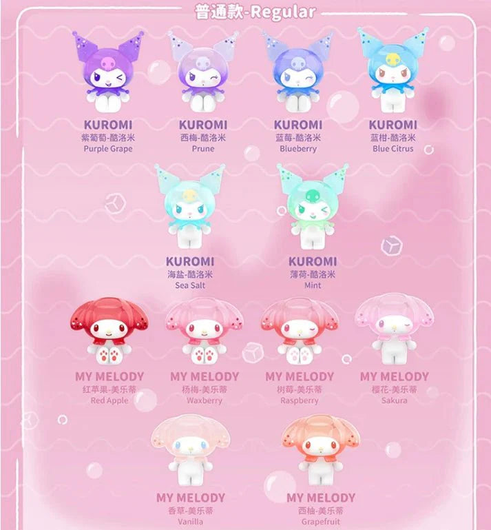 MY MELODY & KUROMI Ramune-Style Mini Figures Surprise Blind Bag by Top Toy