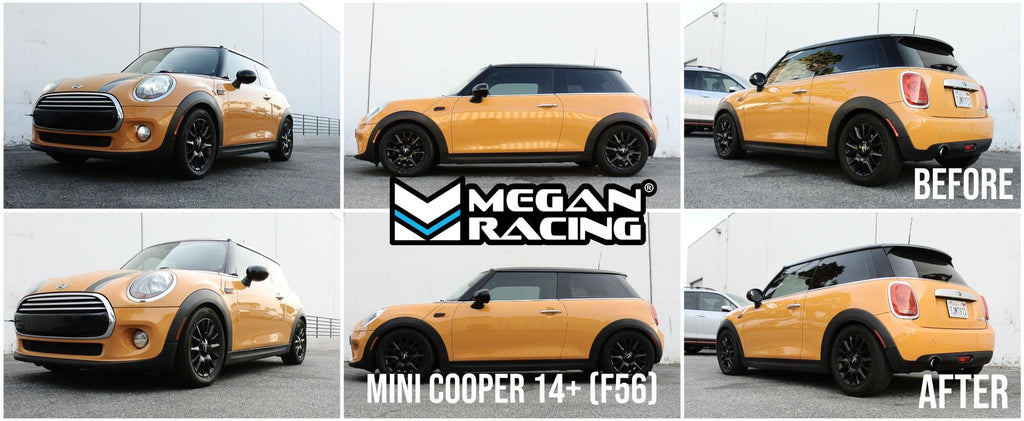 Megan Racing Lowering Springs for Mini Cooper 2014+ (F56), Front Drop 20mm, Rear Drop 18mm MR-LS-MC14