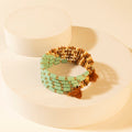 Myra Chaparral Sky Bead Bracelet in Blue Sage - PhishStones Products