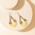 Myra Dawn Dust Drop Earrings in Yellow Glow - PhishStones Products