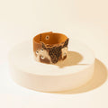 Myra Herd Boss Hairon Cuff in Speckled Brown - PhishStones Products