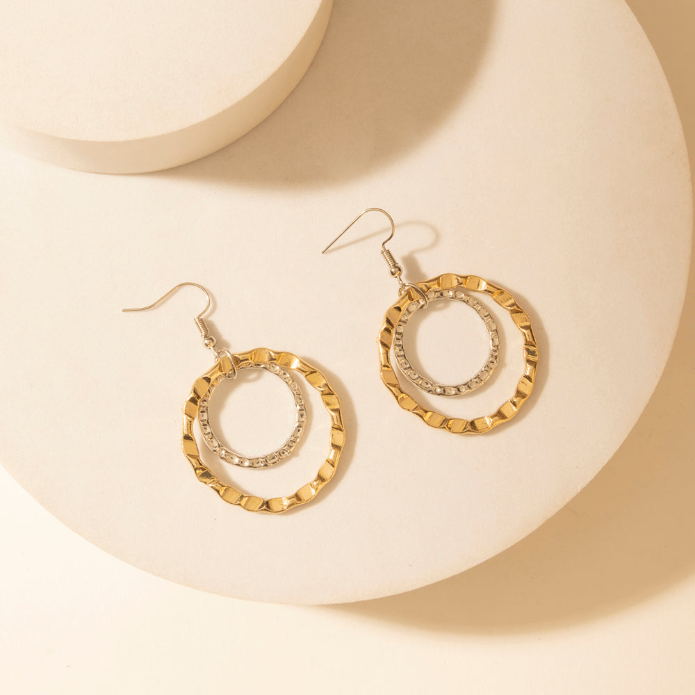 Myra High Plains Halo Earrings in Saddle Blue - PhishStones Products