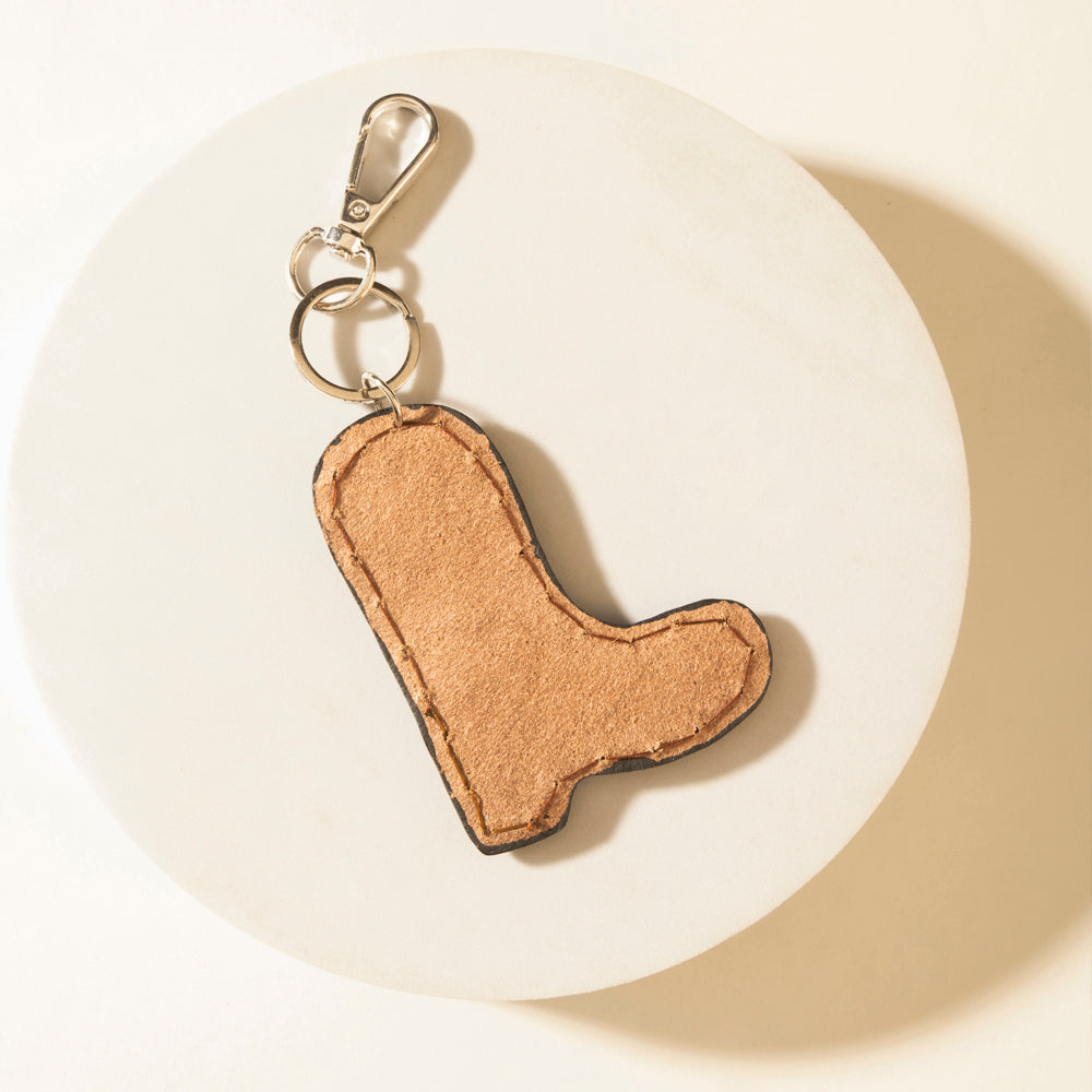 Myra Legend Boot Charm Keychain in Carve Tan - PhishStones Products
