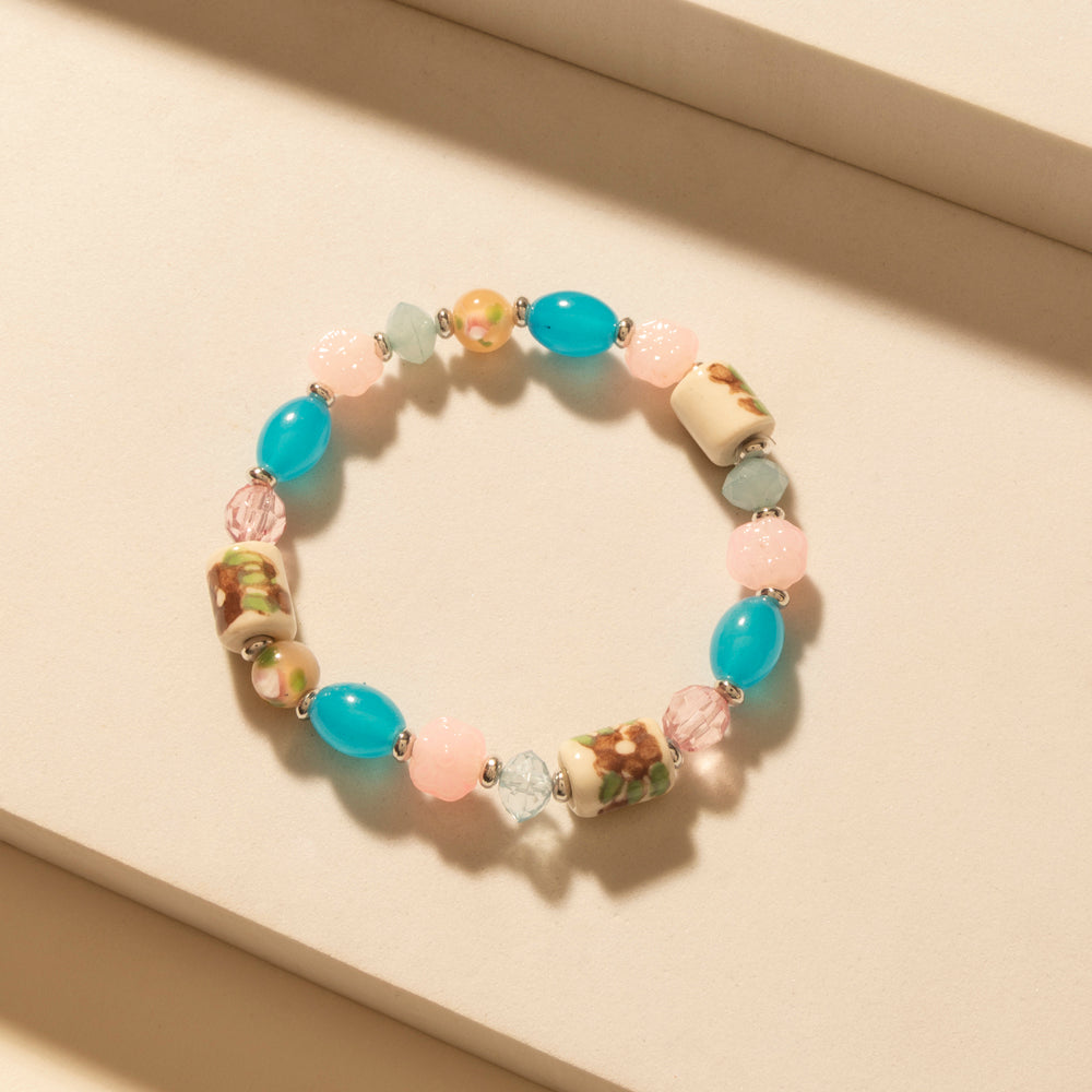Myra Love Story Stack Bracelet in Lariat Blue - PhishStones Products