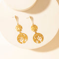 Myra Mojave Moon Earrings in Starshine Gold - PhishStones Products
