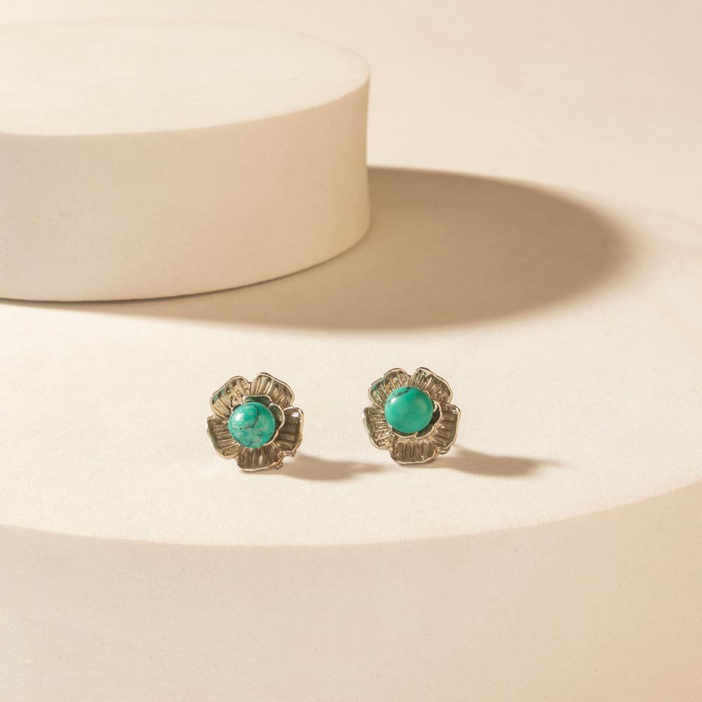 Myra Moonbeam Earrings Set in Silver Shine - PhishStones Products