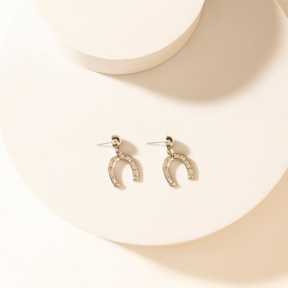 Myra Moonbeam Earrings Set in Silver Shine - PhishStones Products